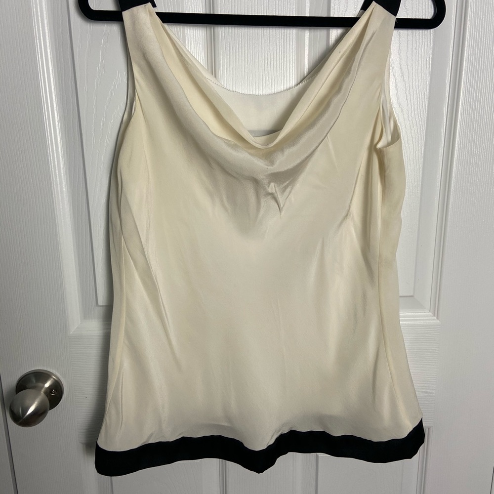 White House Black market silk top